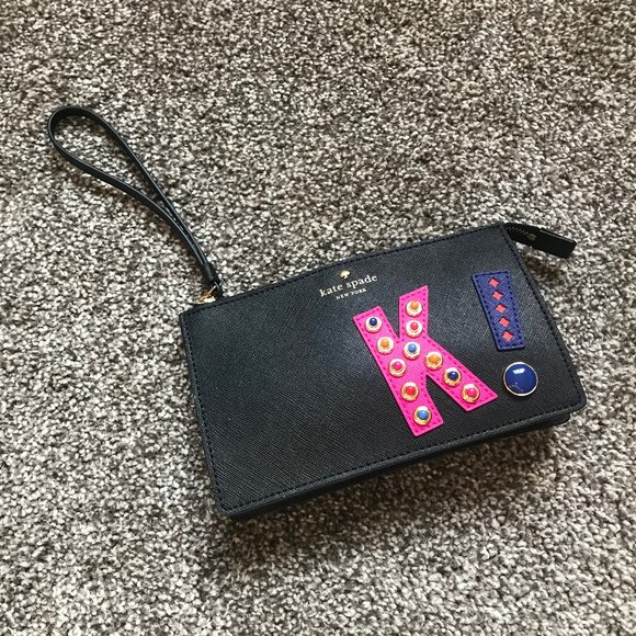 Kate Spade “K” Wristlet - Picture 1 of 3